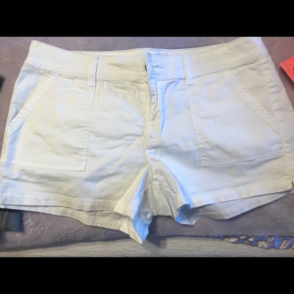 White shorts !!
